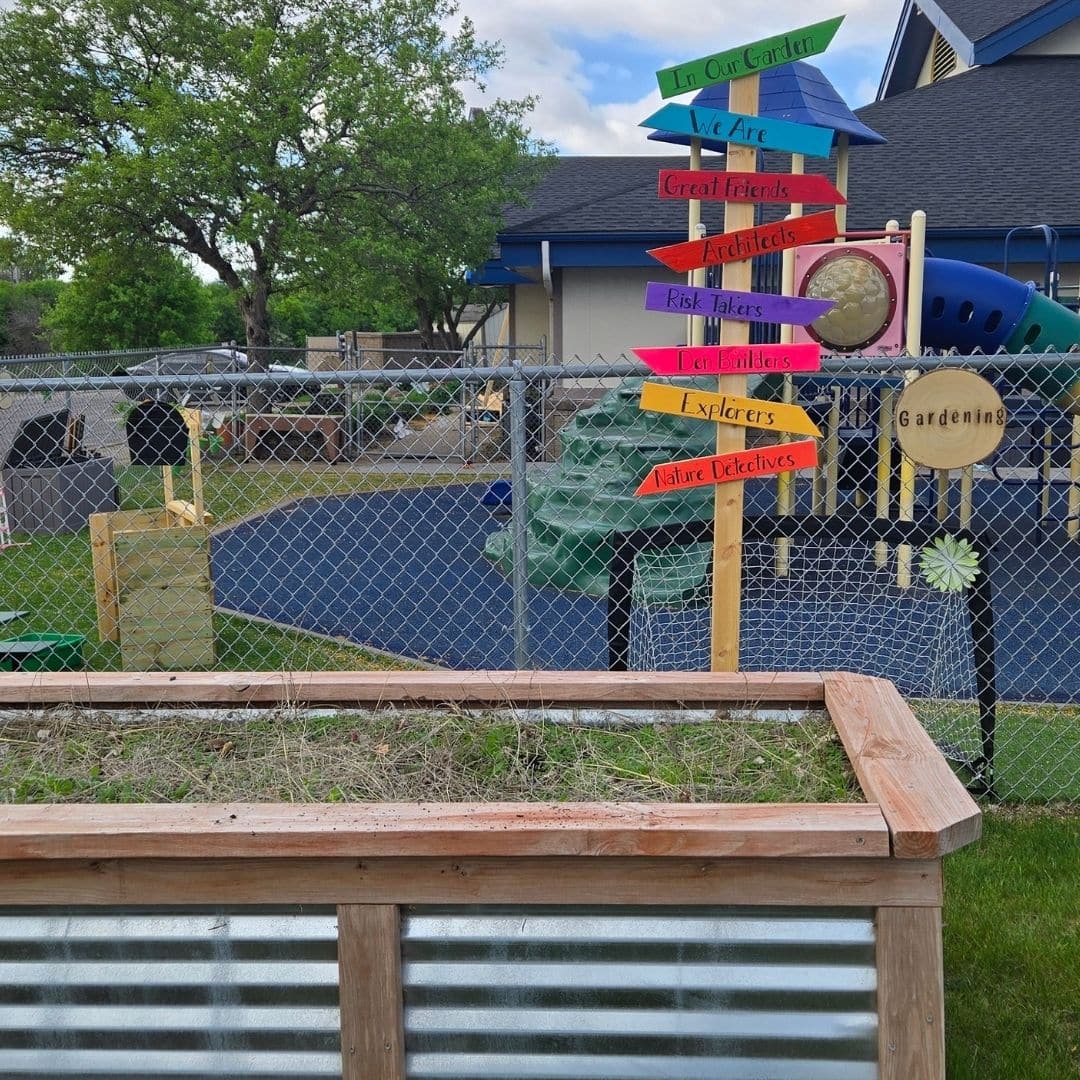 Outdoor Classroom at New Horizon Academy in Burnsville, Minnesota