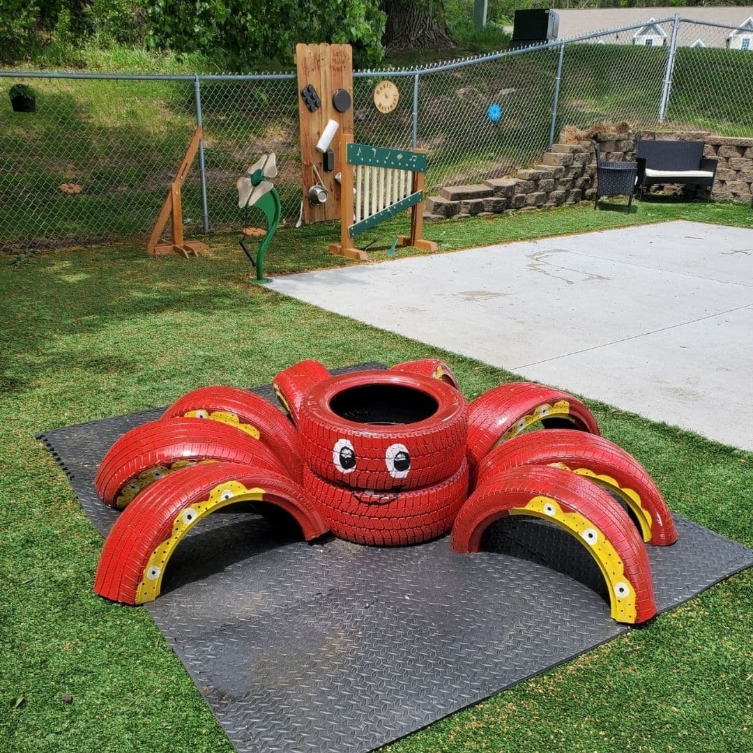 Outdoor Classroom at New Horizon Academy in Burnsville, Minnesota