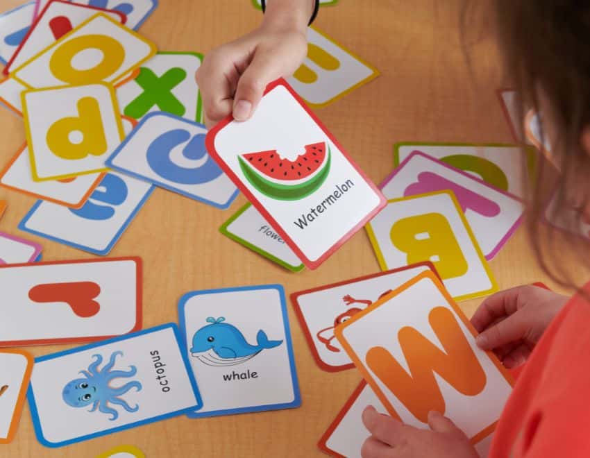 vocabulary flashcards for preschool